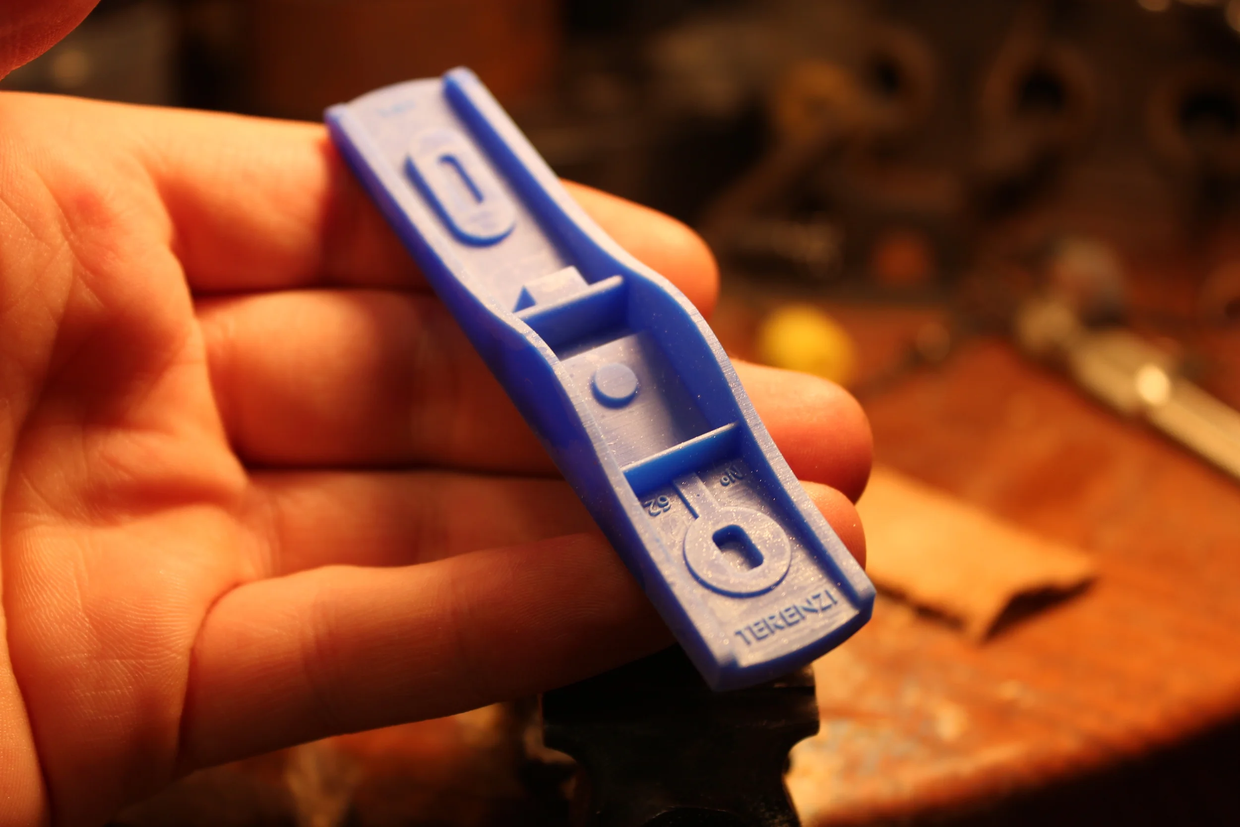 3D printed wax model. Printed on a 3D Systems Projet 1500 printer.