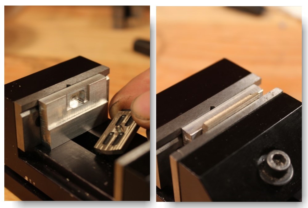 Side milling jig.