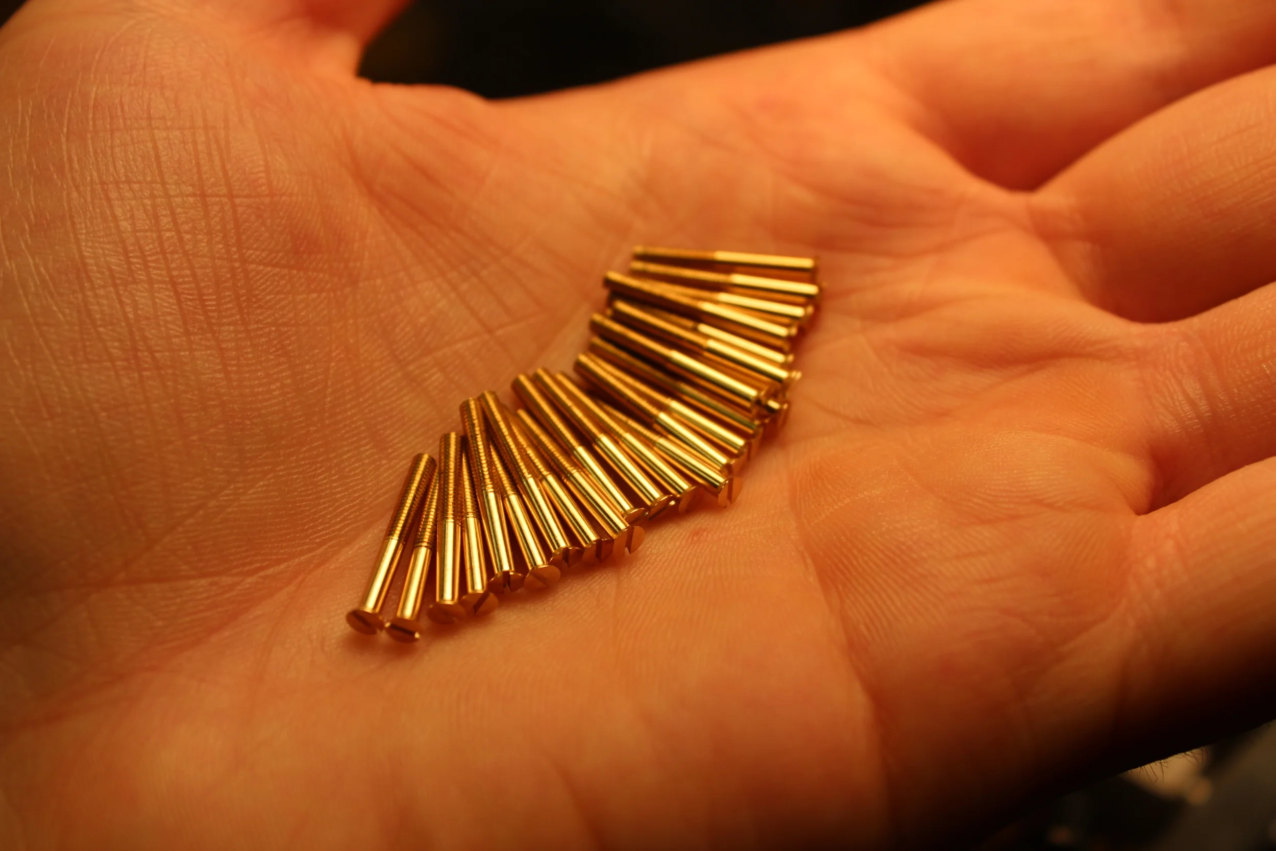 Finished screws