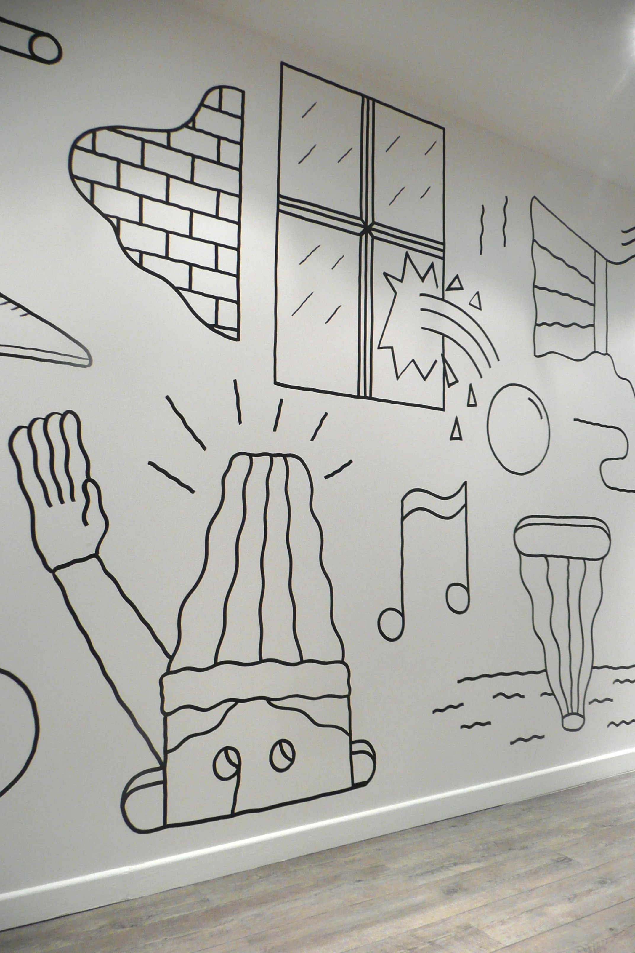 "the amsterdam invasion" exhibition at superette, paris 2014