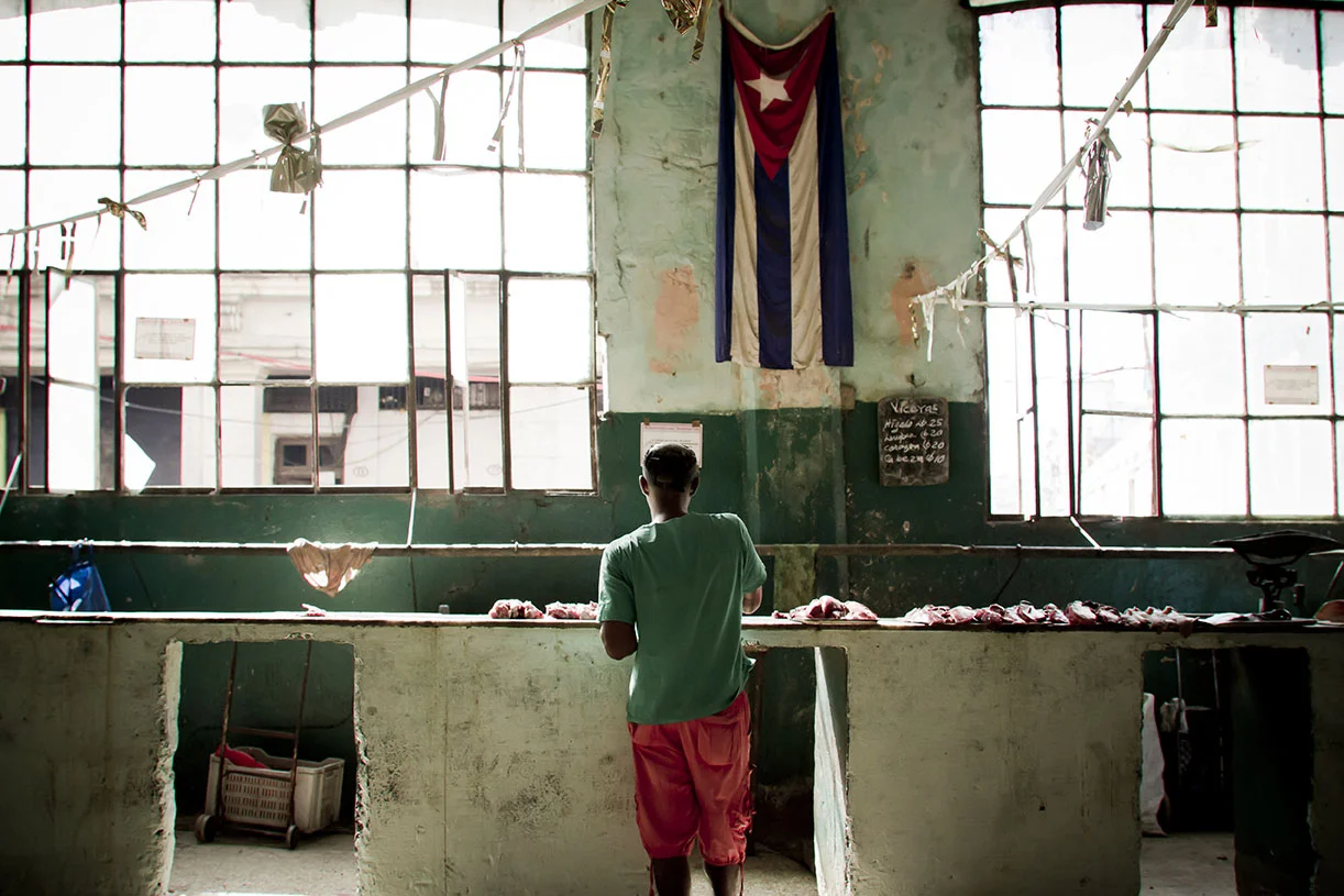 Mercado en La Habana