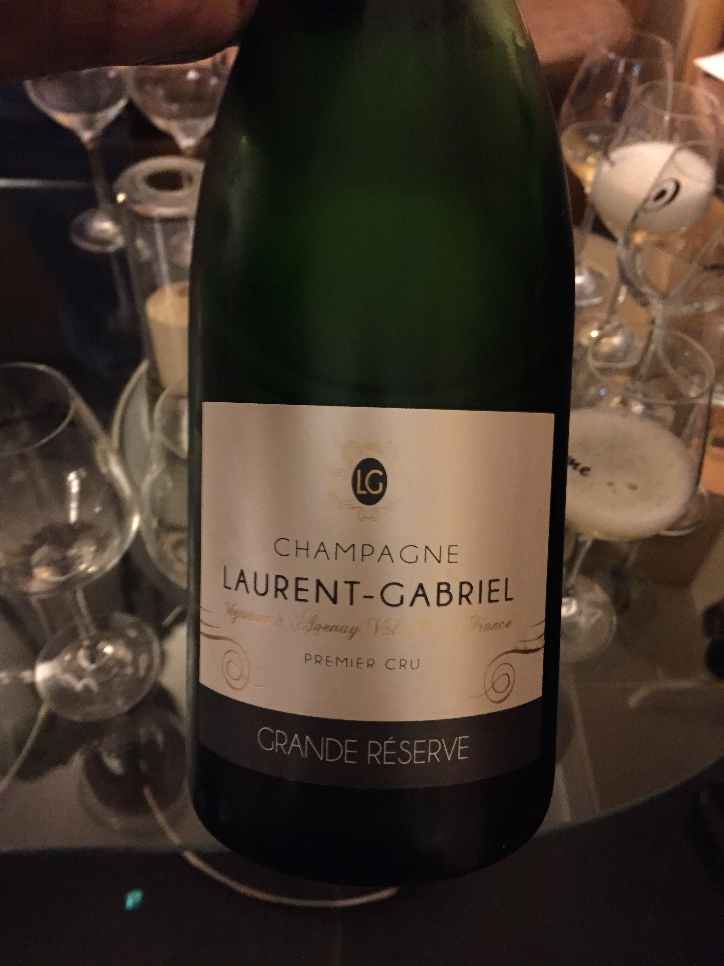 Small grower champagne for tasting