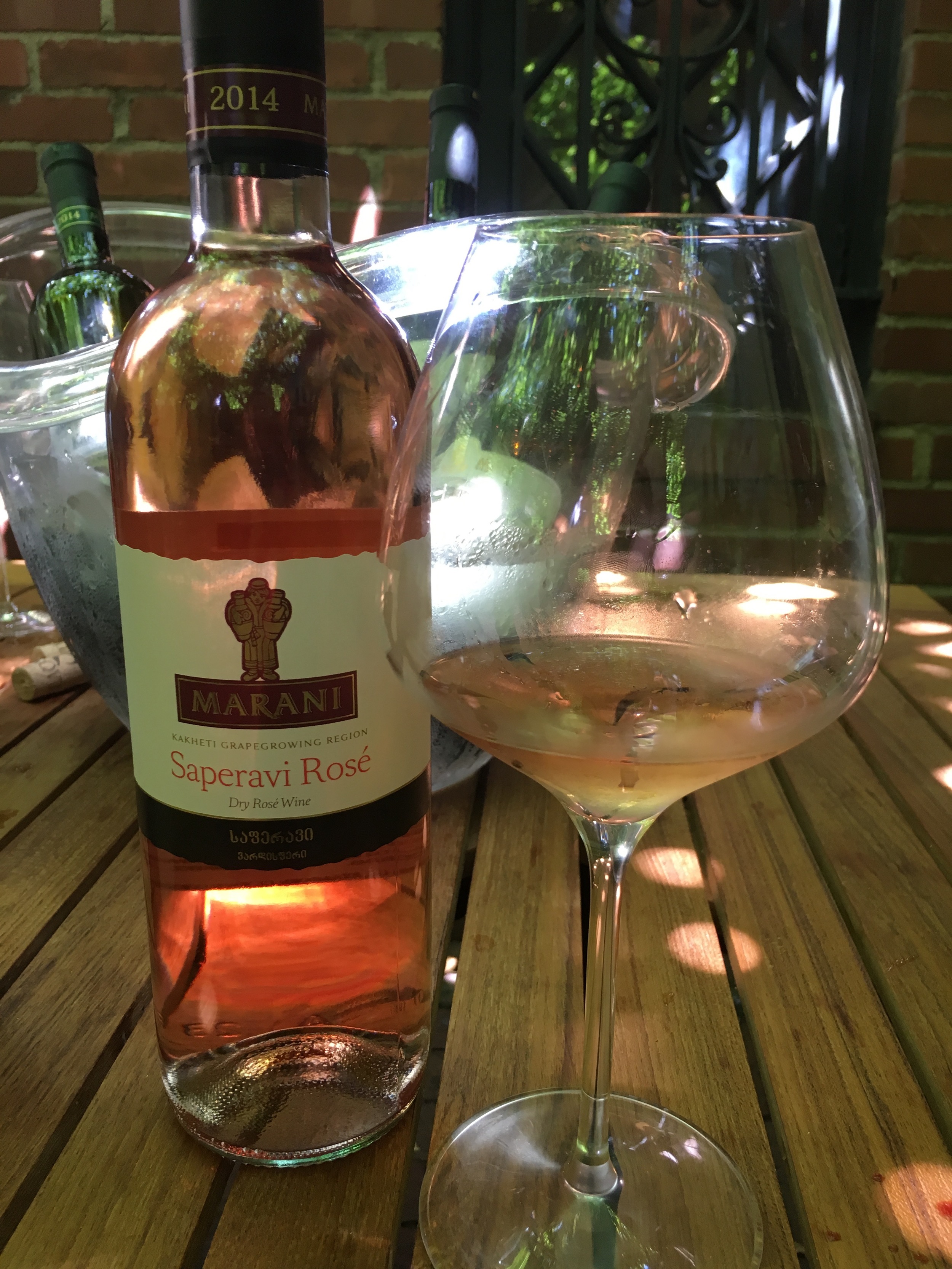 This rosé was delicious.