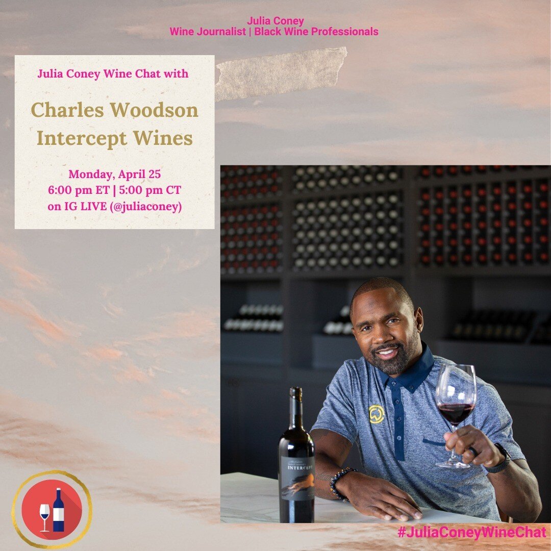 It's been a minute since I've done a live and I can't wait to discuss one of my favorite topics outside of wine. Sports and particular the @nfl and the #NFLDraft happening this week. Join me in discussion with @charleswoodson as we chat the draft and