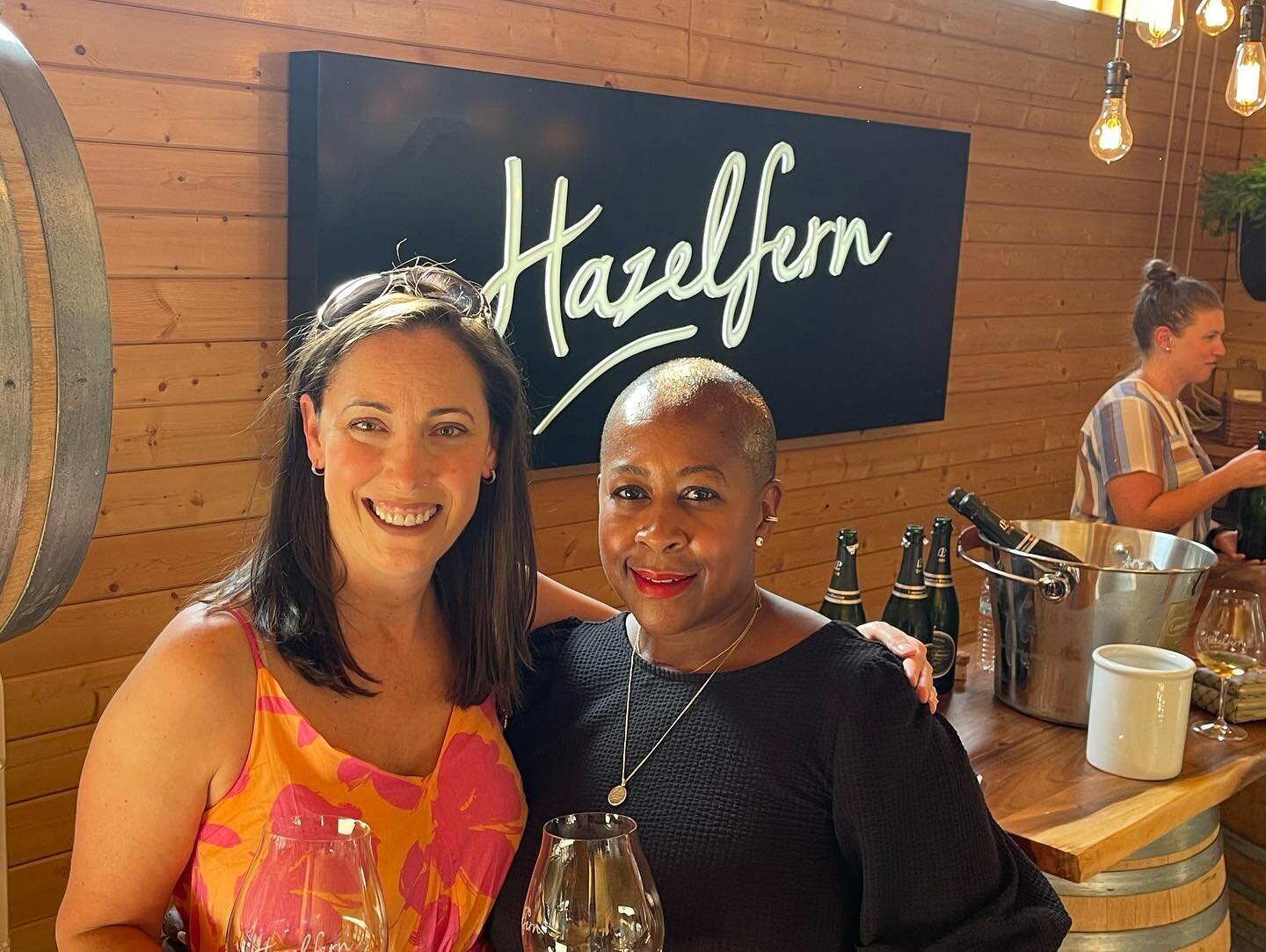 Four years ago I came to Oregon for my first International Pinot Noir Celebration. I&rsquo;ve been hooked on Oregon ever since. 

Last night was a dream come true to partner with @hazelferncellars, @champagnelaurentperrier, @chosenfamilywines, @compr