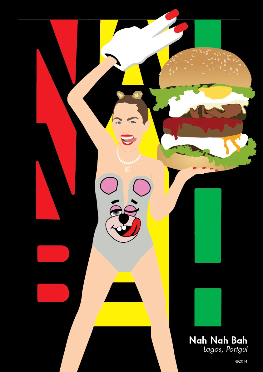 Nah Nah Bah Cafe & Grill Poster
