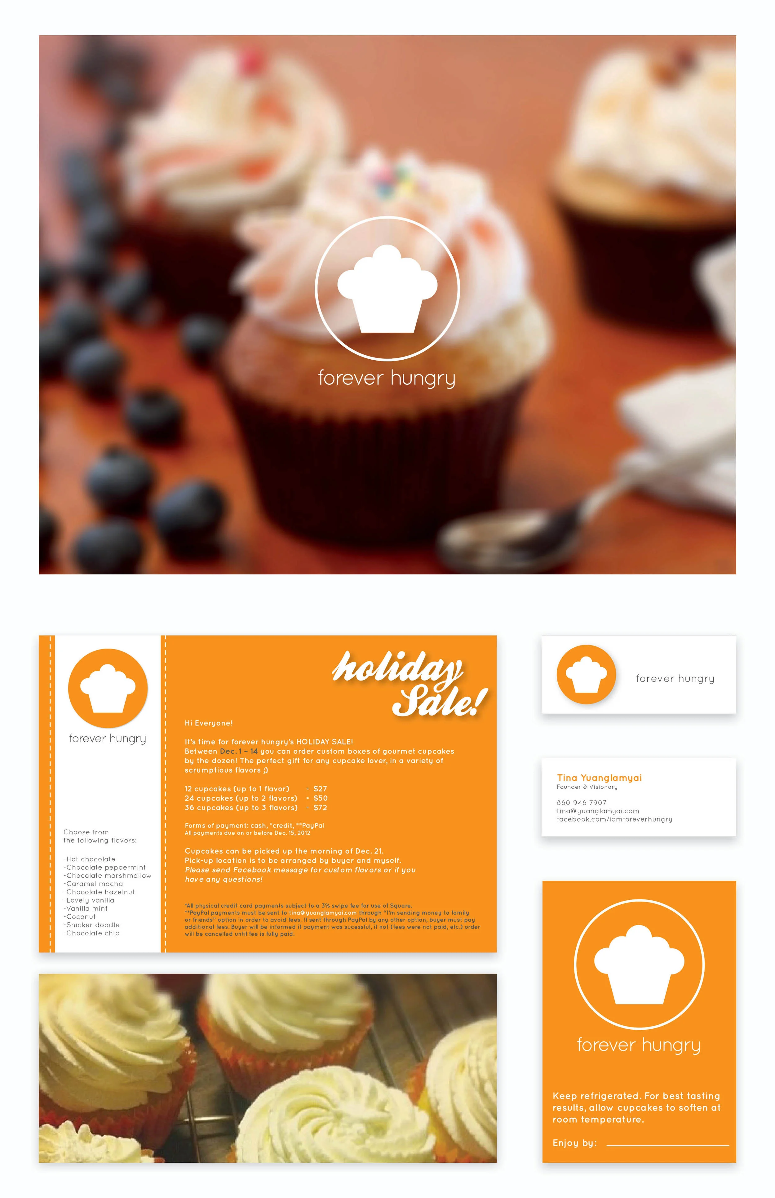 Forever Hungry Brand Identity