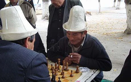 Men in traditional hats