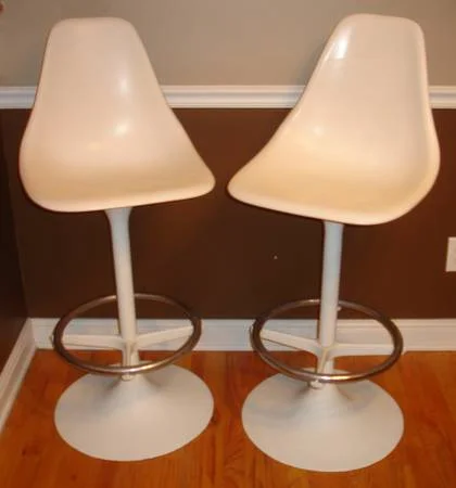 Retro Bar Stools $200 - Although I don't think $200 for these is a steal, they are a great pair and could be a fun addition to a modern kitchen. 