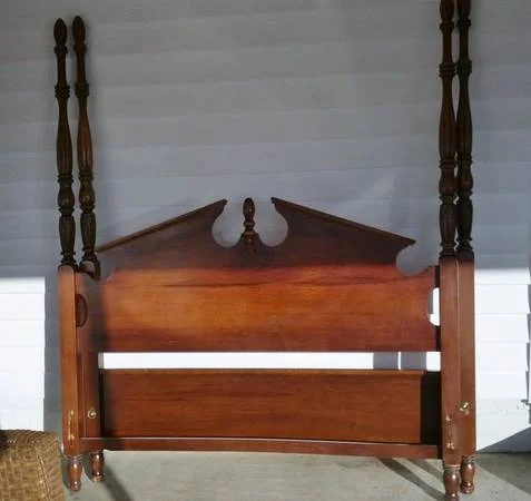 Queen Four Poster Bed $100 - This is a great deal!