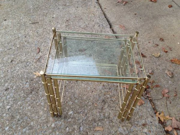 3 Nesting Tables $15 - Nesting tables can be extremely versatile, to see a few examples of how you could use these check out this blog post . 