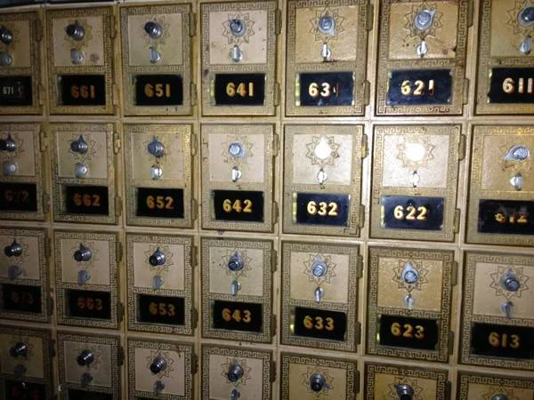 Vintage Post Office Boxes (Section of 96) $1600 - I have no idea if this is a good deal but thought it was a cool piece and was worth posting. 