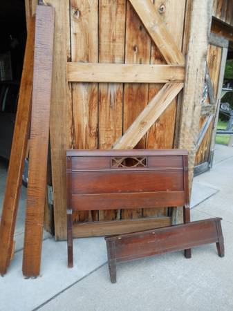 Antique Twin Headboard and Footboard $25 - This is a great price!