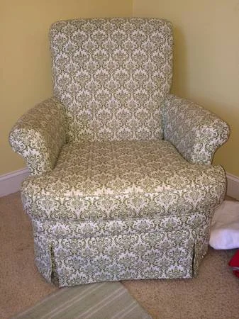 Swivel Rocker $275 - This would be cute in a nursery. 