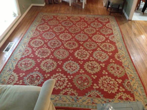 Pottery Barn 9' x 12' Rug $200 - This is a great price for a 9' x 12' rug. 