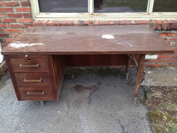 Vintage Office Desk $20 - This is a great desk just needs a little tlc, but for $20 I think its a good deal and there are 2 available. 