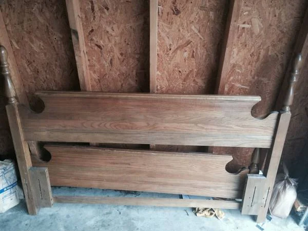Bedroom Suite $200 (headboard, footboard, dresser and nigh stand) - Good set for the price, would need a bit of paint and probably new hardware to modernize the pieces.&nbsp;