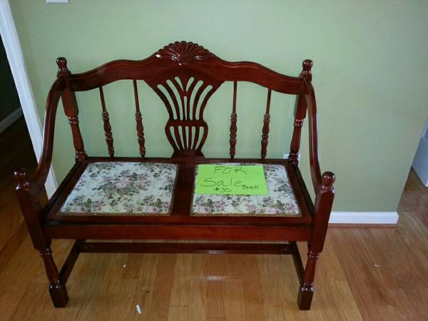Bench $35 - This would be really cute painted and in a entryway. 