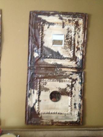 Antique Ceiling Tiles $80 - I think these would look really good hanging on the wall. 