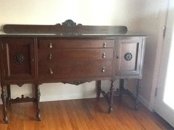 Antique Buffet $125 - This is a beautiful piece, would look great as is or could be painted. 