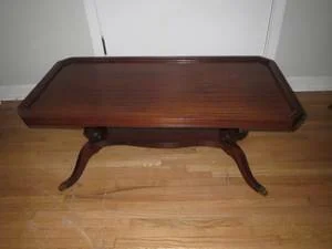 Duncan Phyfe Coffee Table $65 - This table looks like its in great shape so could be used as is or painted. 
