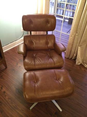 Vintage Leather Eames Chair $750 - These chairs are really popular most are priced, over $1000 so if you've had your eye on one this is a great one to get. Sellers are trying to raise money for an adoption which is why they are selling. 