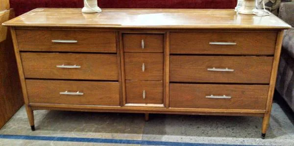 Mid Century Dresser $350 - This piece is at the Habitat ReStore in Franklin. 