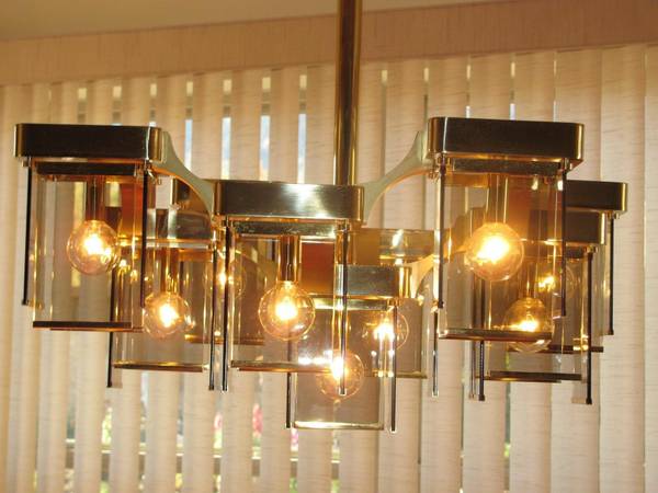 Sciolari Chandelier $1500 - Original Mid Century chandelier from lighting designer Geatano Sciolari . Although I realize this is not a bargain its actually not a bad price for this light. They sell between $1000 and $2000 online. 