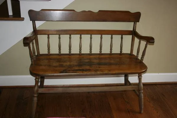 Bench $40 - This bench is priced well and would looks nice as is or could be painted. 