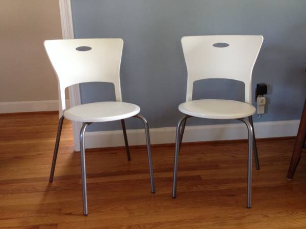 IKEA bistro chairs $10 each - This seller is also selling some IKEA folding chairs for $10 each. 