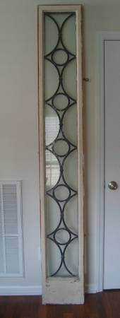 Unique Leaded Glass Window $220 - This is a large piece but would look great hanging on the wall. 