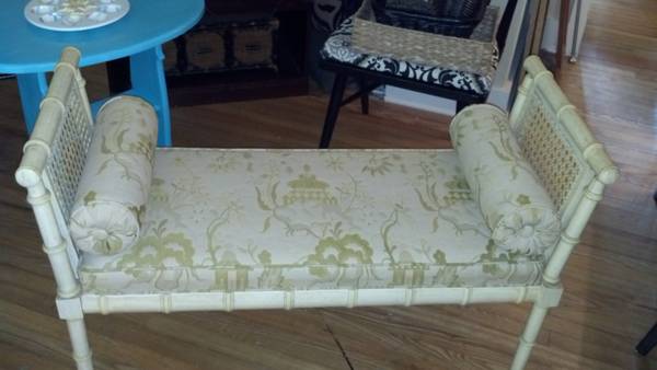 Bench $60 - I love this bench, it would be so cute at the end of a bed or in an entry way. 
