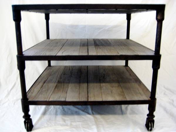 Restoration Hardware Dutch Industrial Side Table $450 This table is currently on special at Restoration Hardware for $555. View on Craigslist 