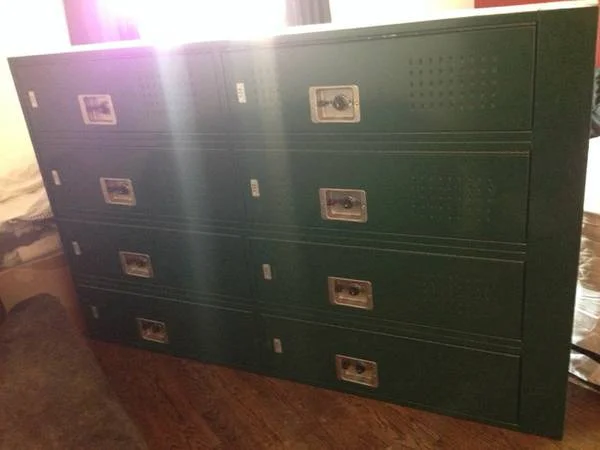 Bank of Eight Lockers$300View on Craigslist&nbsp;