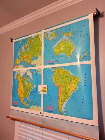 Vintage Classroom Map$125View on Craigslist&nbsp;