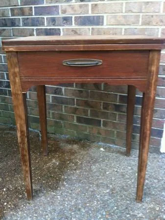 Vintage Sewing Cabinet&nbsp;$35This piece&nbsp;just needs a coat of paint and would make a great side table.&nbsp;View on Craigslist&nbsp;
