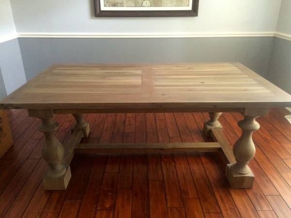 Restoration Hardware Table $600 This table is currently on sale at Restoration Hardware for $1115. View on Craigslist 