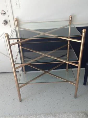 Gold Accent Table$95There are 2 available.View on Craigslist