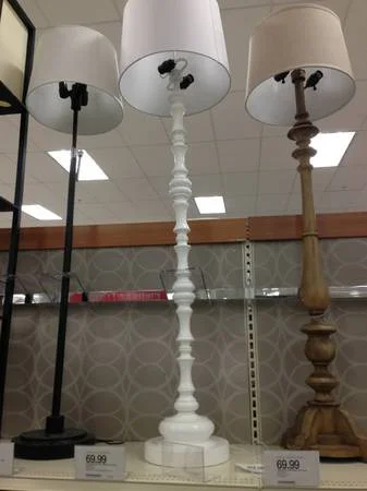 Pair of White Floor Lamps$30 eachView on Craigslist