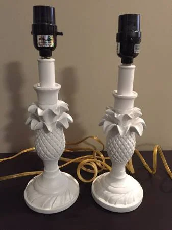 Pair of Pineapple Lamps$20View on Craigslist