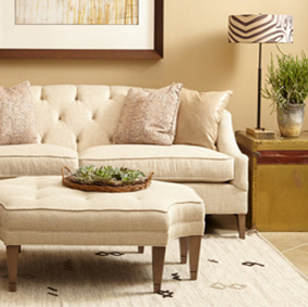 Norwalk Furniture Tweed Couch