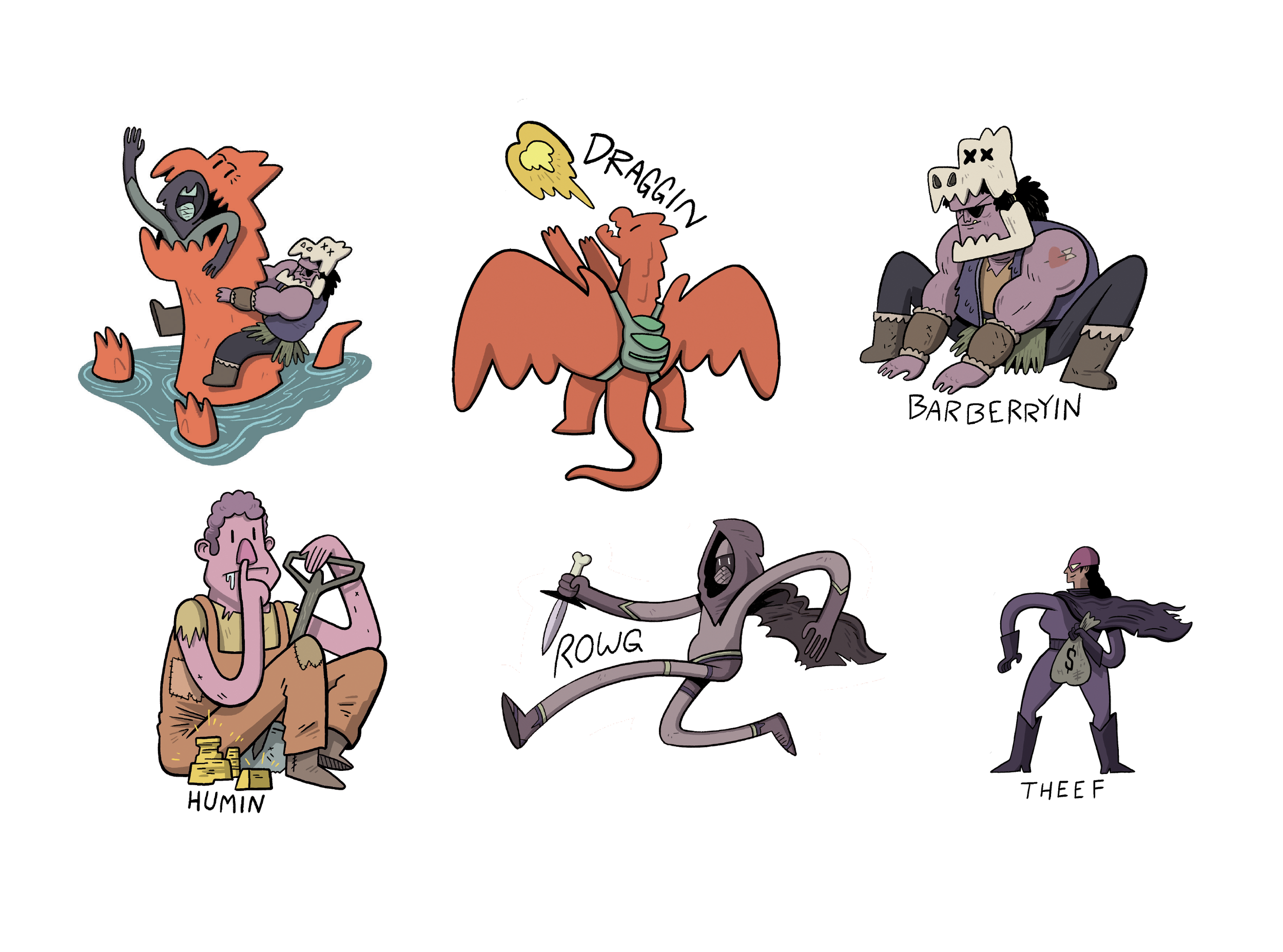 For a brief time, our artist forgot how to spell and this was the result. Sorry?