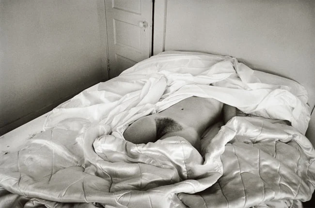 Untitled, (Nude Under Sheet) from the Early Black and White Portfolio , circa Early 1970's Gelatin Silver Print 14 x 11 inches