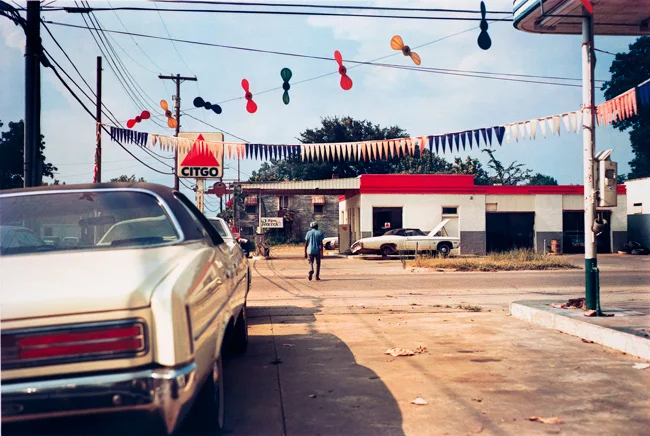 Untitled (Car lot), 1976 Dye Transfer Print 20 x 24 inches