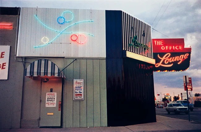 Untitled (Lounge bar), 1970-1973 Dye Transfer Print 16 x 20 inches