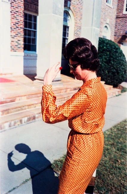 Untitled (Woman in orange), 1970-1973 Dye Transfer Print 20 x 16 inches