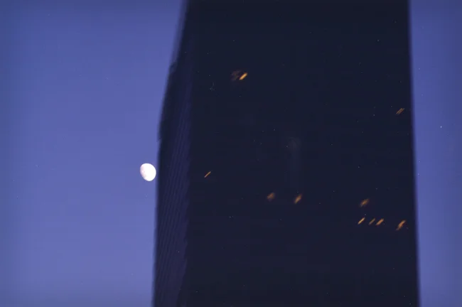Ken Kitano , Downtown, Los Angeles, CA, from the series Watching the Moon , 2013, 20 x 24 inch Chromogenic Print 