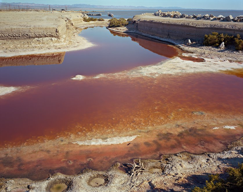 Virginia Beahan , Defunct Deep Water Marina , Bombay Beach, 2013