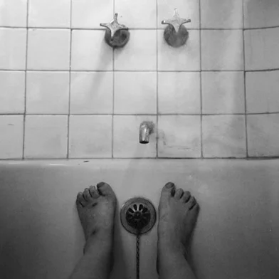 Untitled , El Baño de Frida Kahlo, Coyoacan, Mexico, 2006 Silver Gelatin Print Sheet 24 x 20 inches/Image 18 x 18 inches