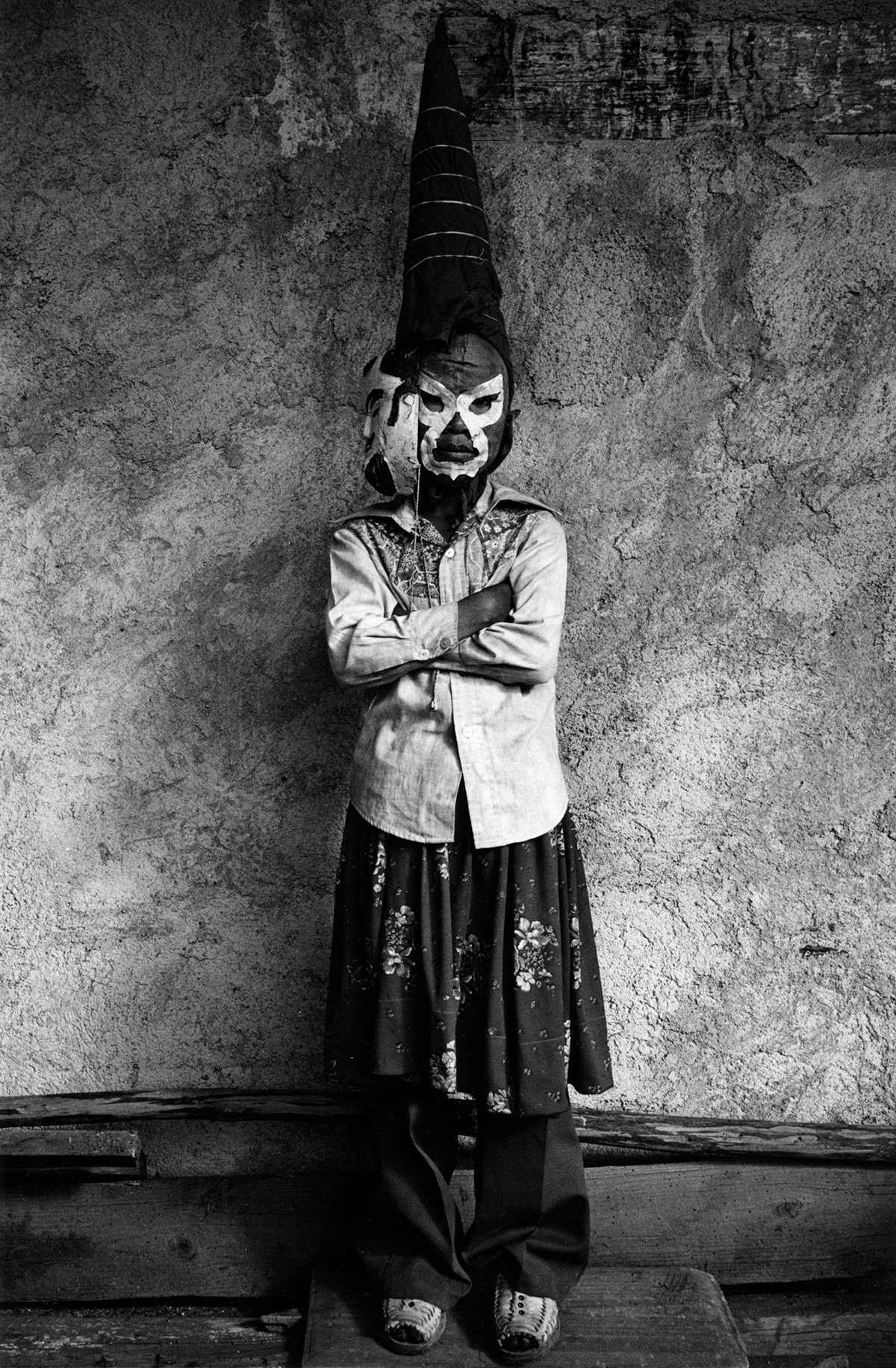 Graciela Iturbide Jano, Mexico, 1981 Sheet: 20 x 16 inches / Image: 17 x 12 inches Silver Gelatin Print Illustrated in: Sueños De Papal , Fondo de Cultura Economica, 1985, page 31; Graciela Iturbide: Images of The Spirit, Aperture , 1996, page 47